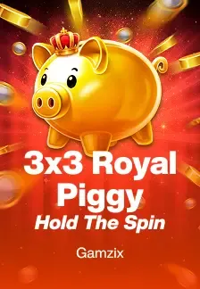 3x 3 Royal Piggy Hold The Spin